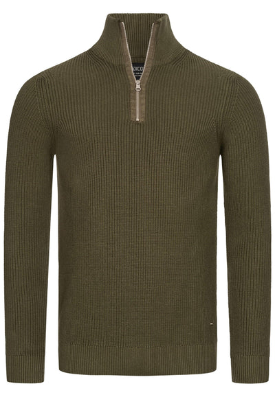 Cristóbal® | Stylish Sweatshirt With Quarter Zip Fastening