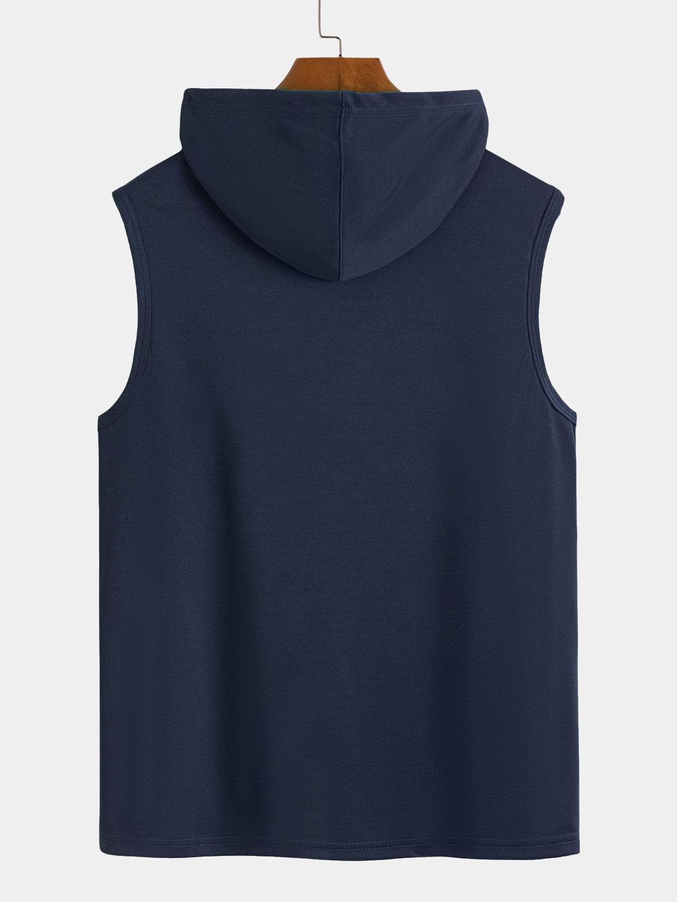 Juvenal® | Athletic Mesh Kangaroo Pocket Hooded Tank