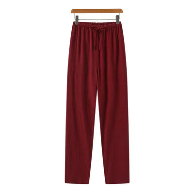 Corban | Slim linen pants