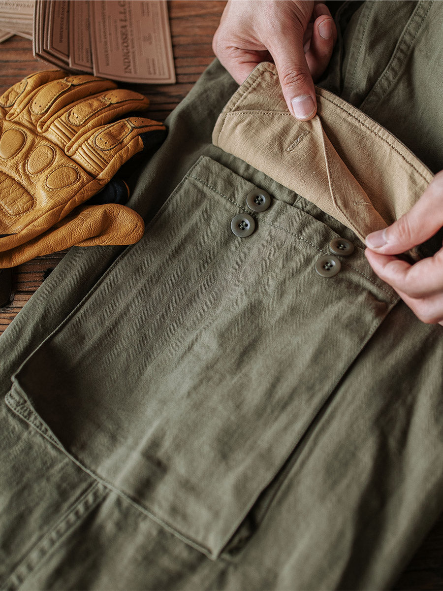 Cian | M-47 Herringbone Military Pants