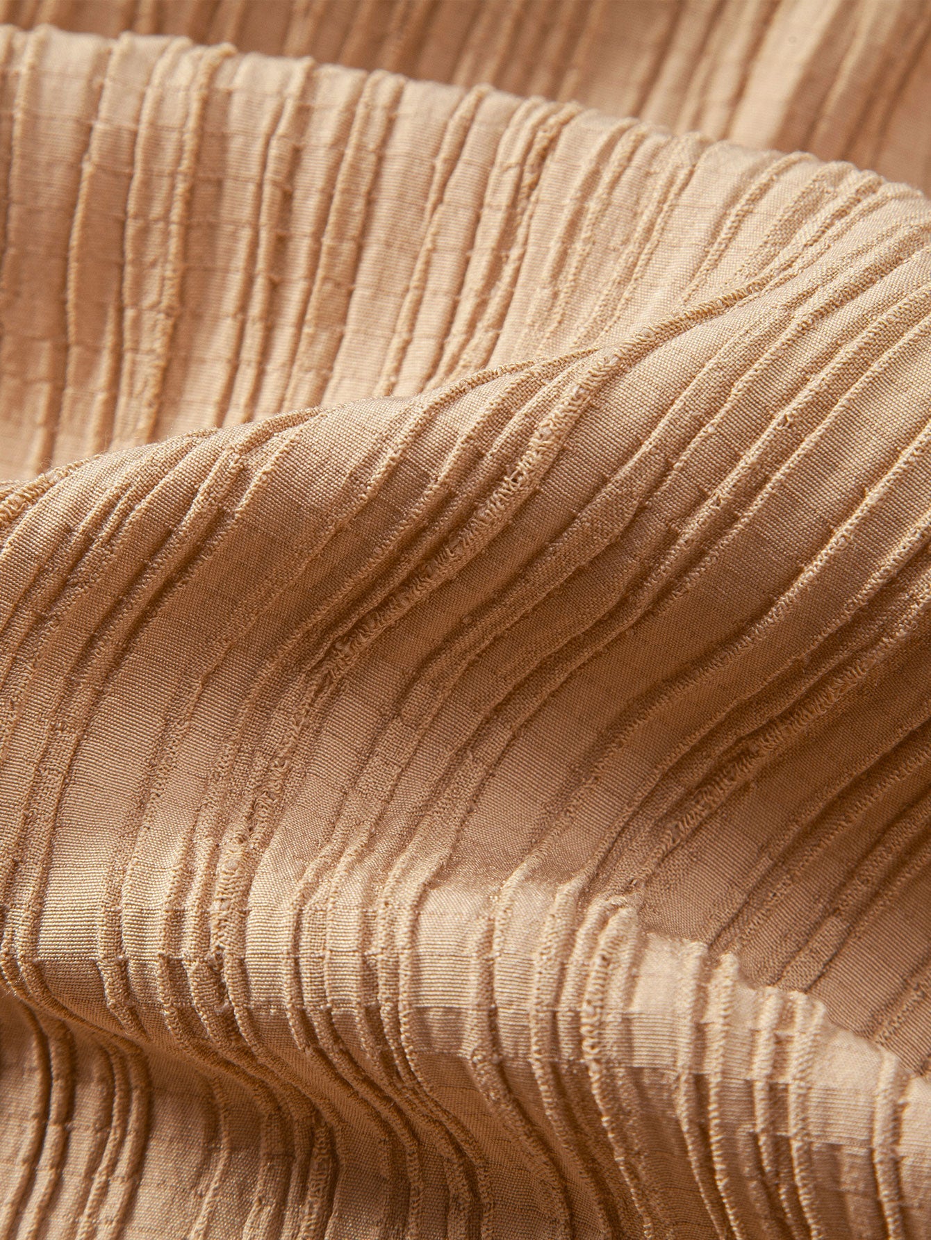 Elvis® | Crinkled Textured Button Up Shirt