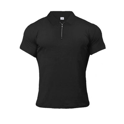 Jorge® | Men'S Zip-Up Polo Shirt