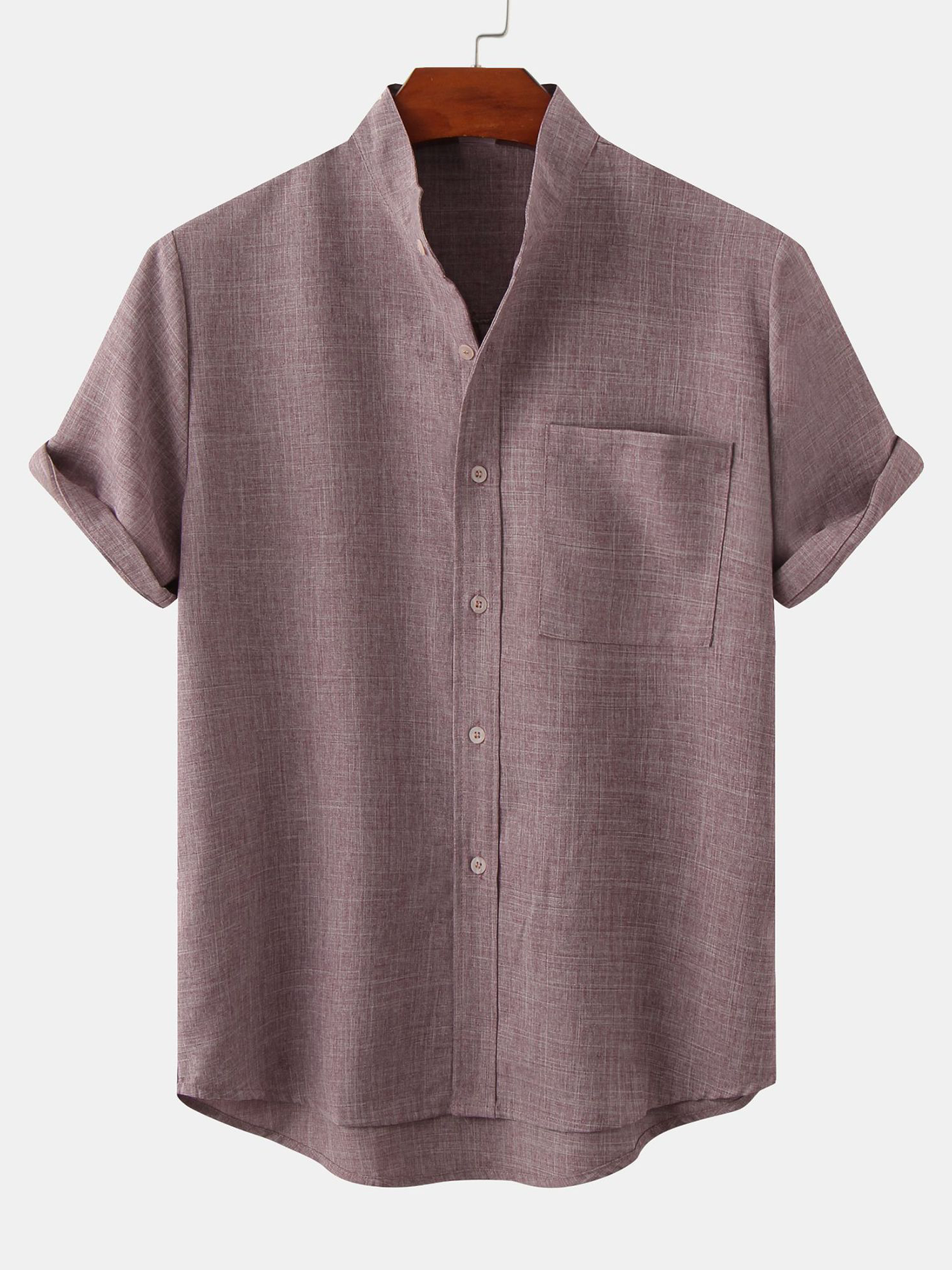 Douglas® | Shirt With Mandarin Collar And Pocket