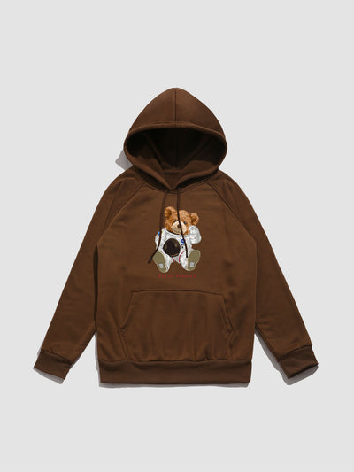 Justin | NASA Astronaut Bear Print Hoodie