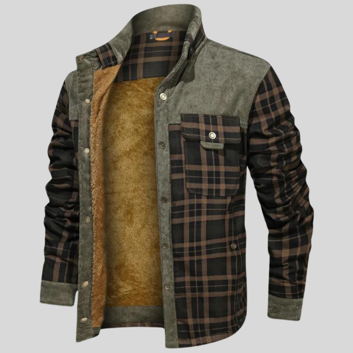 Dion® | Checked Lined Jacket