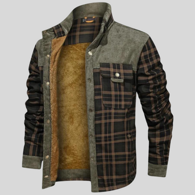 Dion® | Checked Lined Jacket