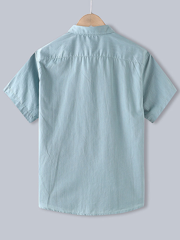 Arett® | Men Cotton Button Up Shirt