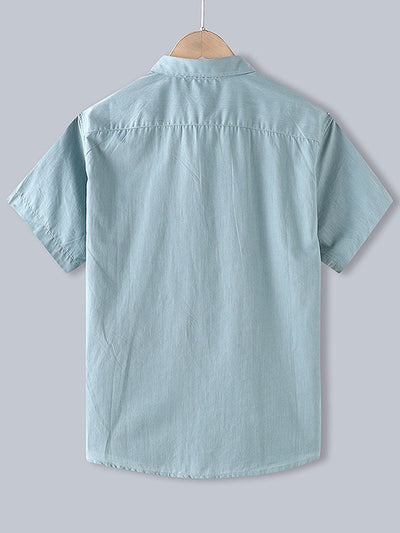 Arett® | Men Cotton Button Up Shirt