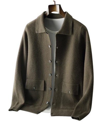 Alan | Janus Merino Wool Cardigan