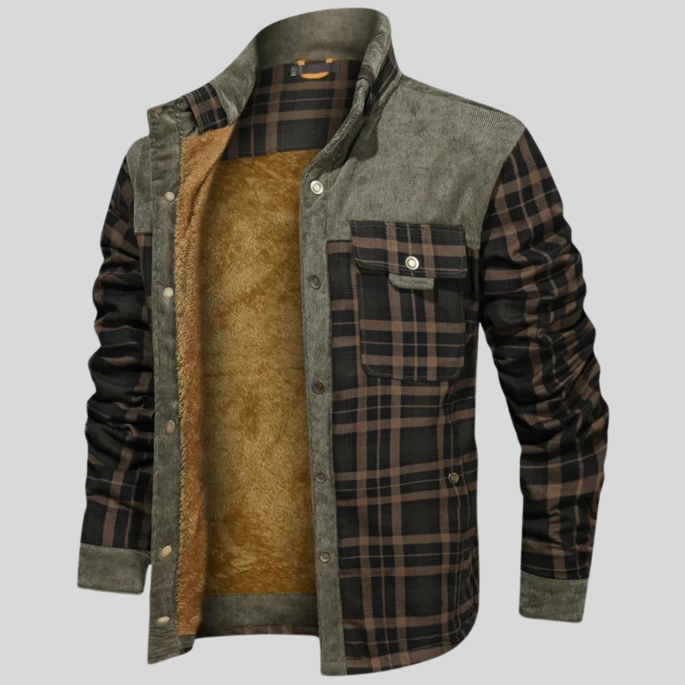 Arte® | Geruite Gevoerde Jas