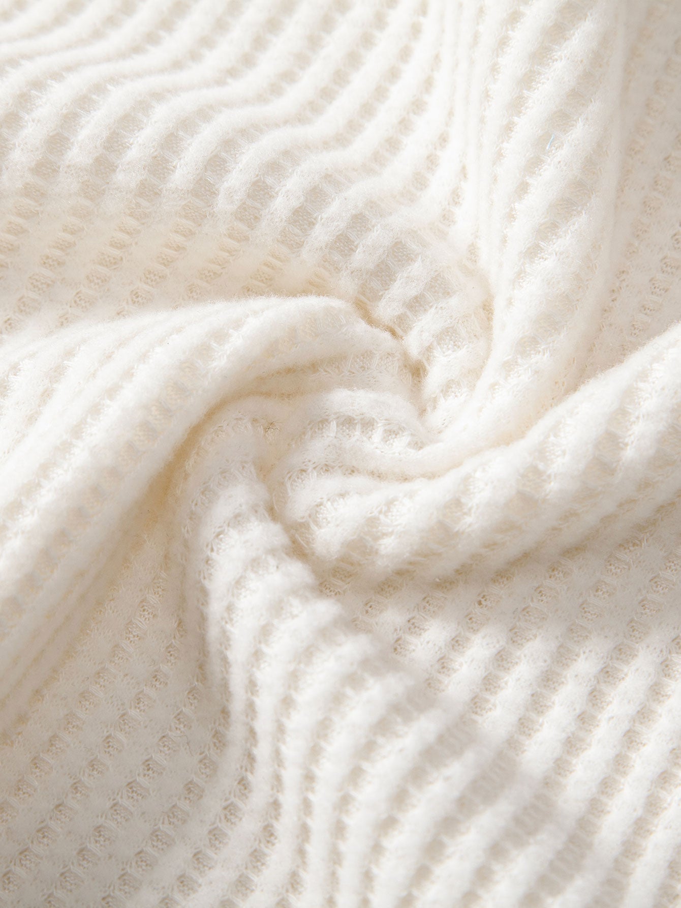 Cesáreo® | Short Sleeved Waffle V-Neck Polo