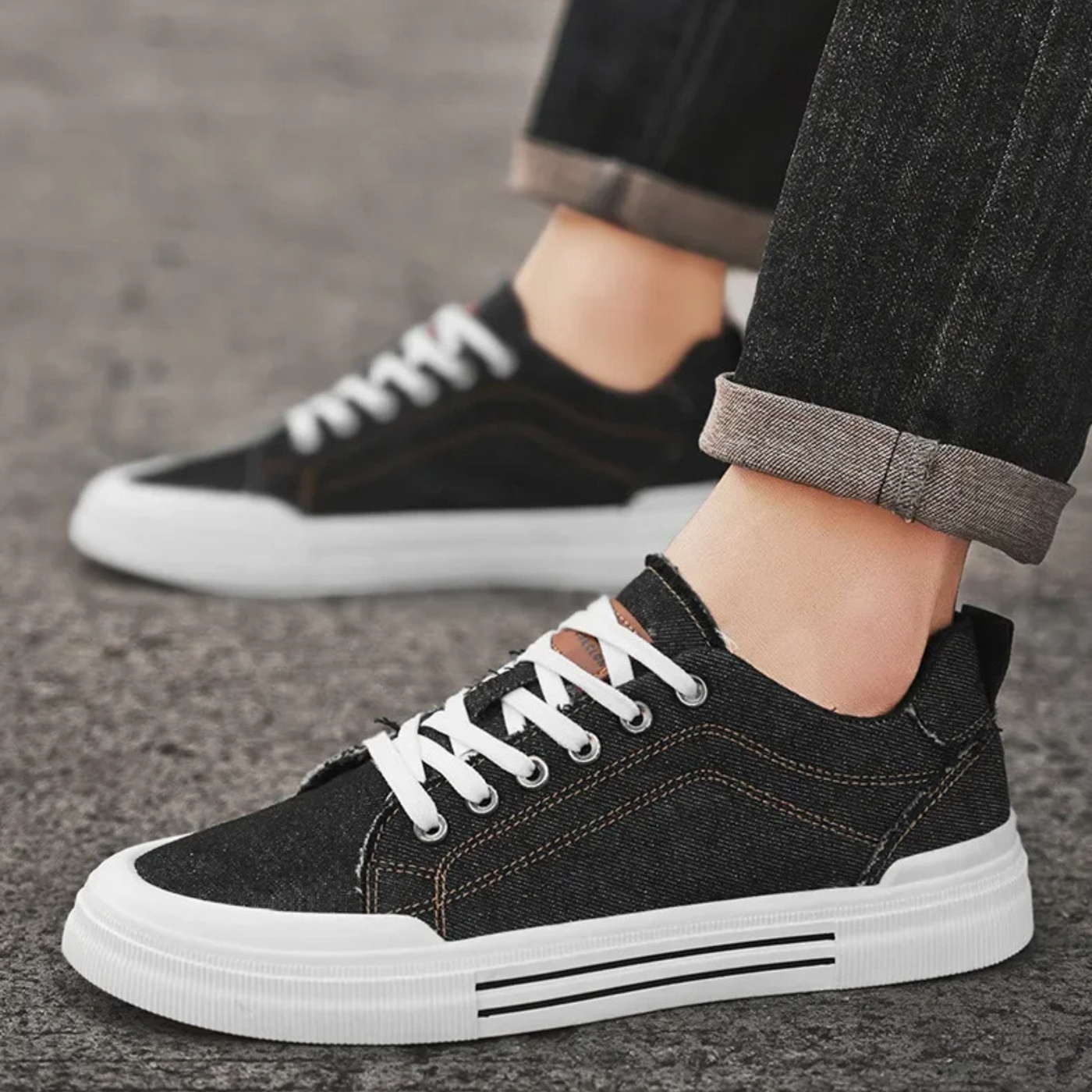 Alexei | Bellagio Denim Sneakers