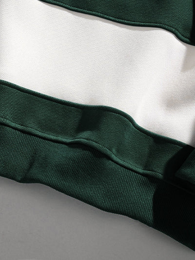 Arminius® | Relax Fit Color Block Crew Neck Sweatshirt