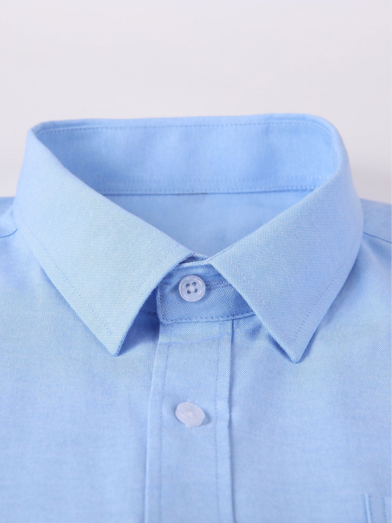 Fulvio® | Long Sleeve Pocket Button Up Oxford Shirt