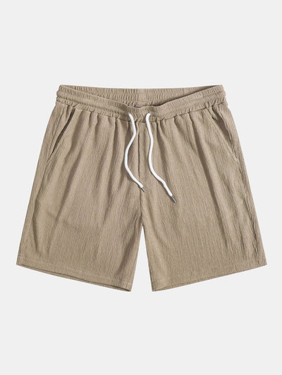 Jairo® | Wrinkled Textured Shorts