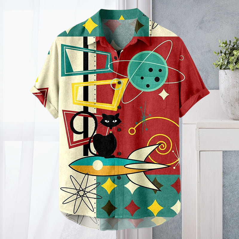 Virgilio® | Men'S Shirt With Digital Print