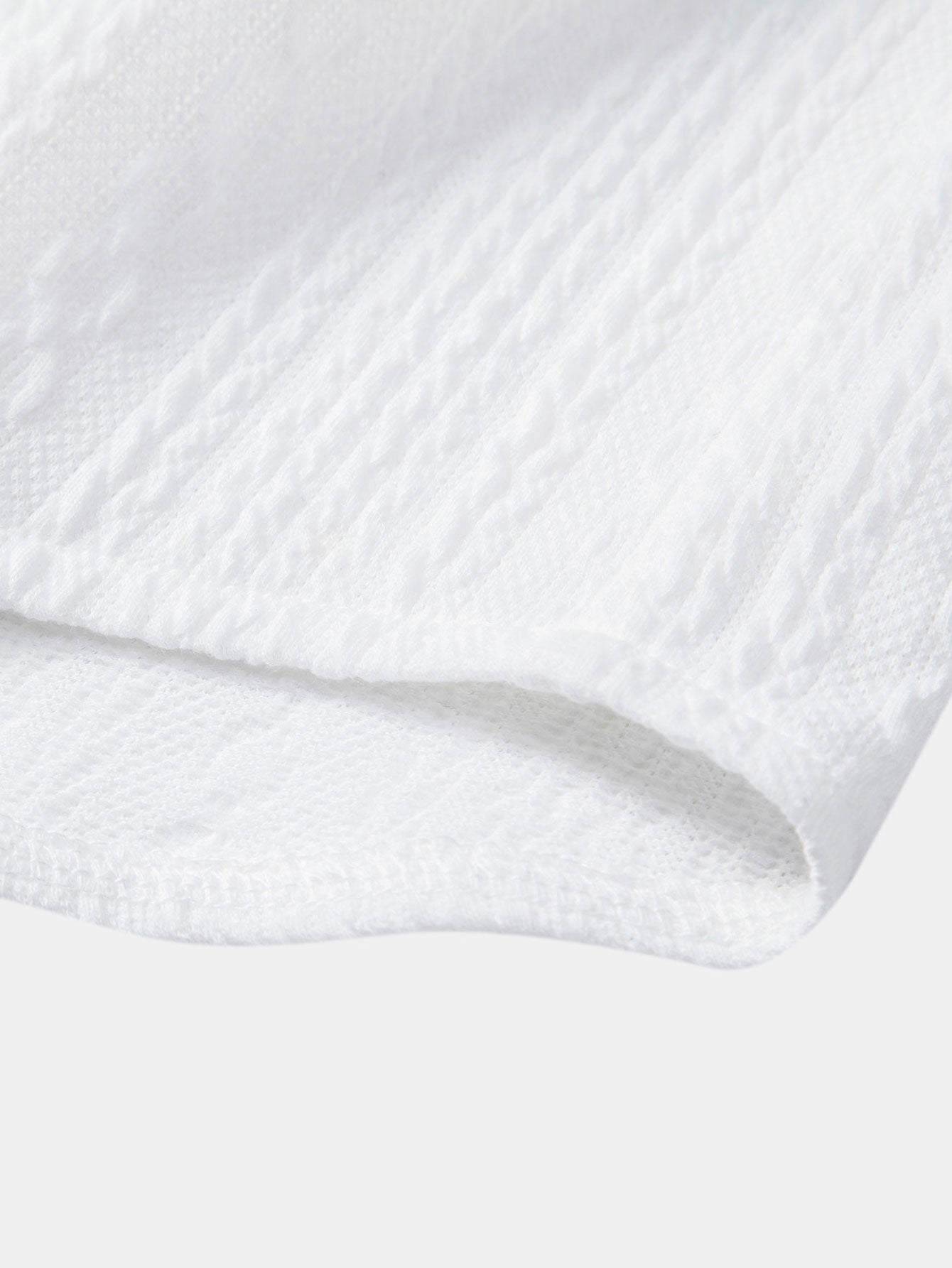 Asare® | Muscle Fit Jacquard Textured Shirt