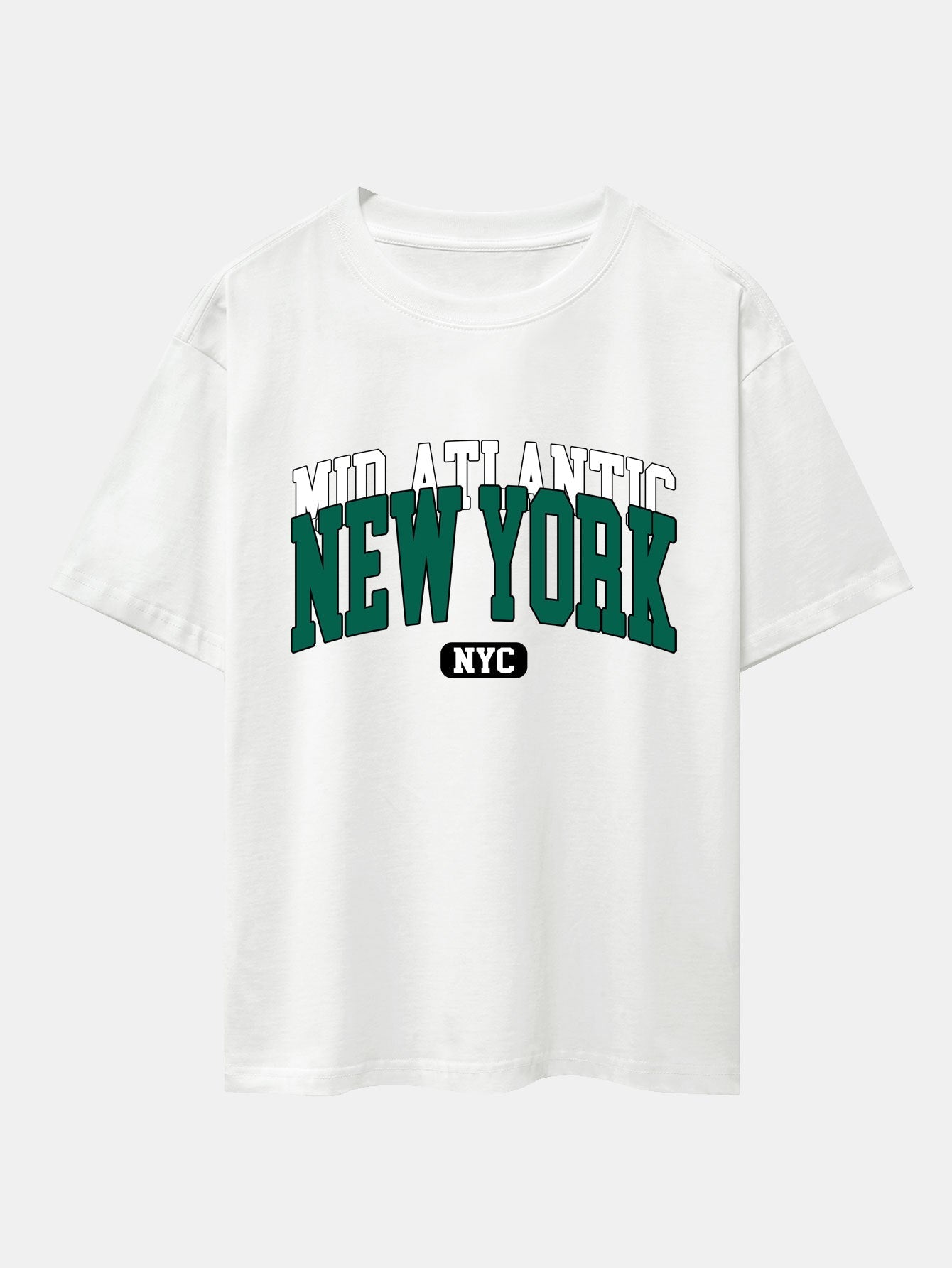 Ermenegildo® | New York Print Drop Shoulder Oversize T-Shirt