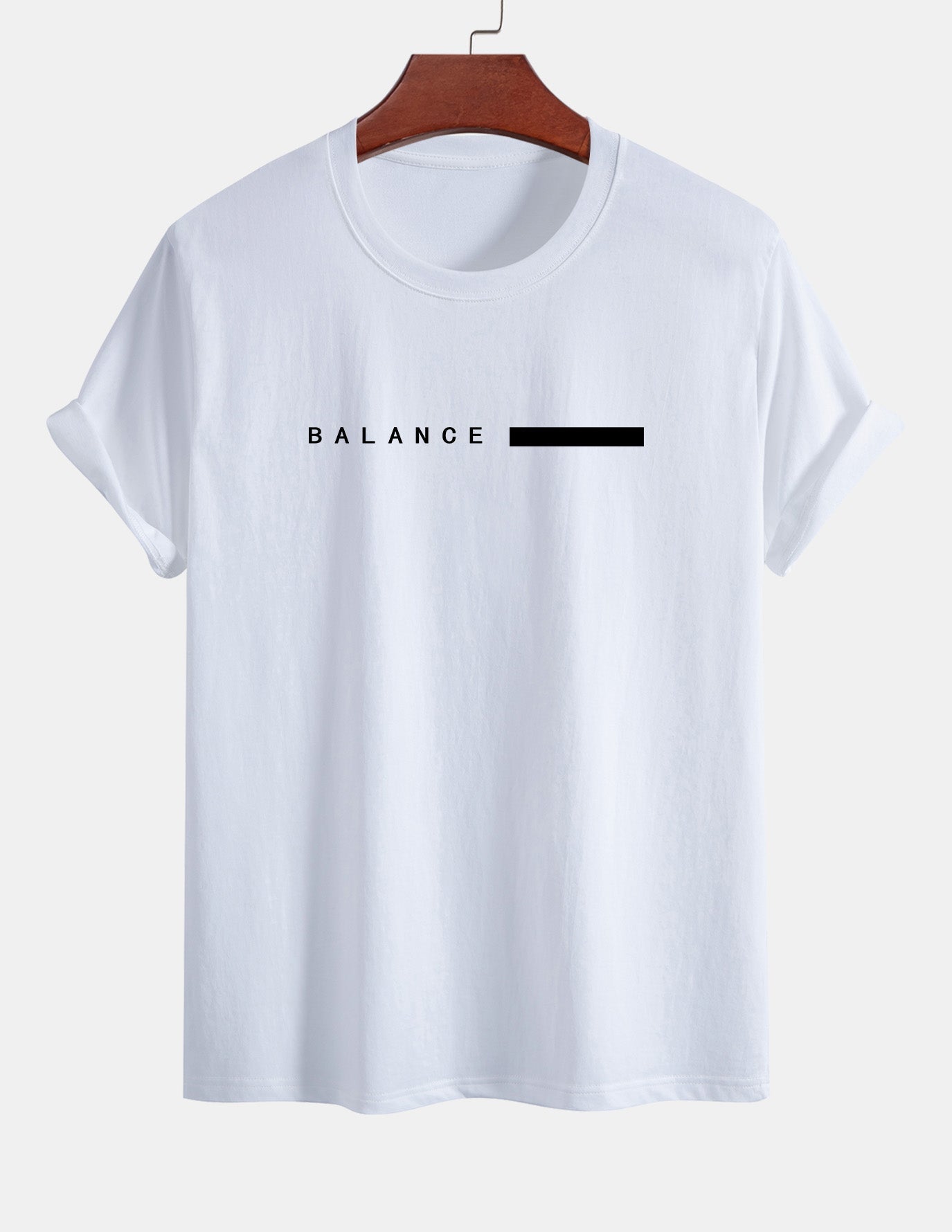 Numa® | Balance Stripe Print Cotton T-Shirt