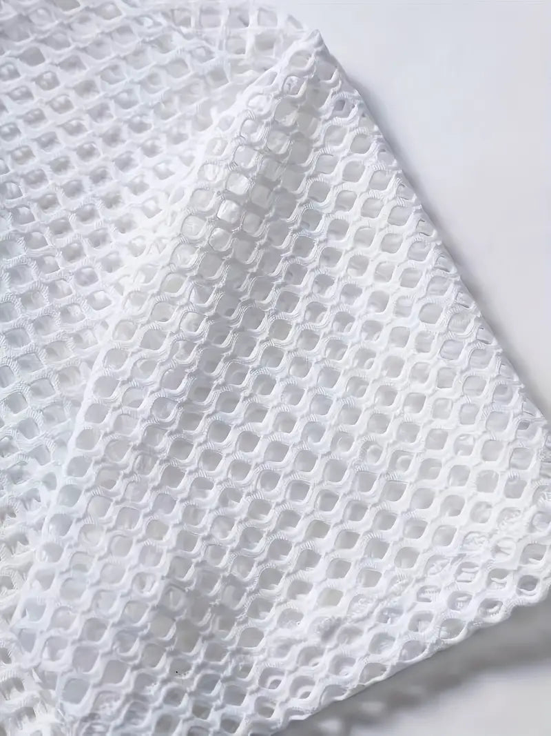 Kunal® | Hollowed Out Short Sleeve Shirt