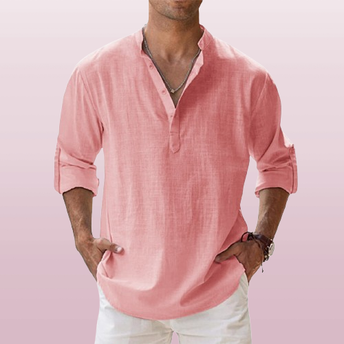 Seth® | Linen Shirt With Long Sleeves