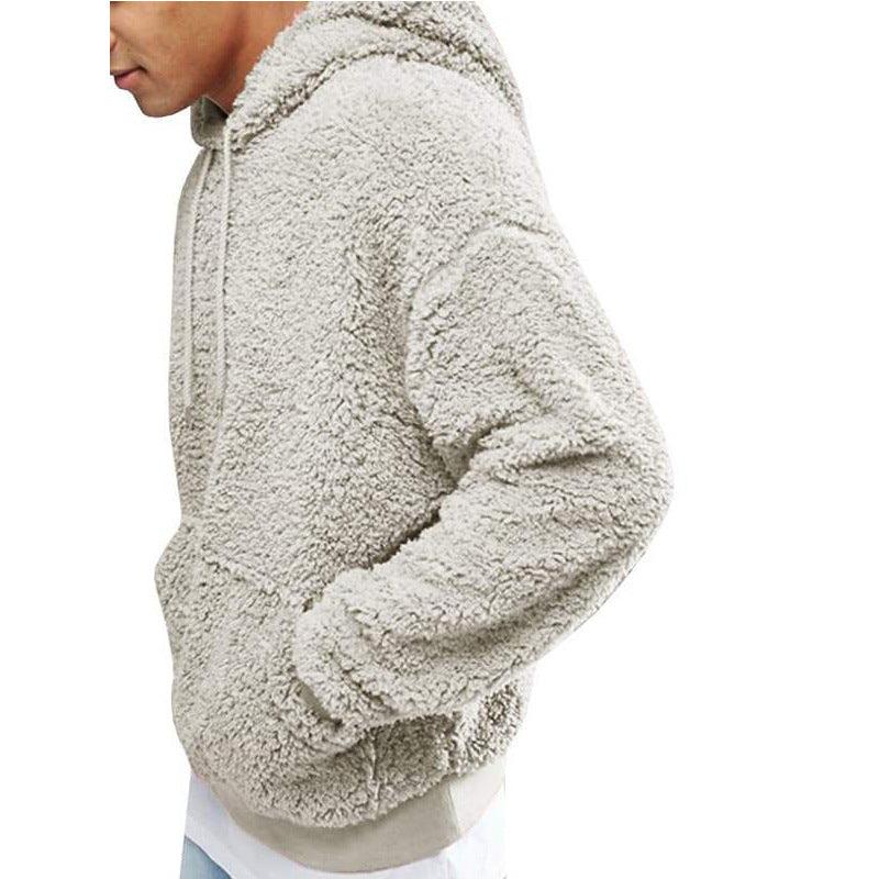 Dougal® | Warm Fluffy Teddy Hoodie For Men