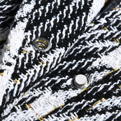 Men's Blended Lapel Single-breasted Jacket