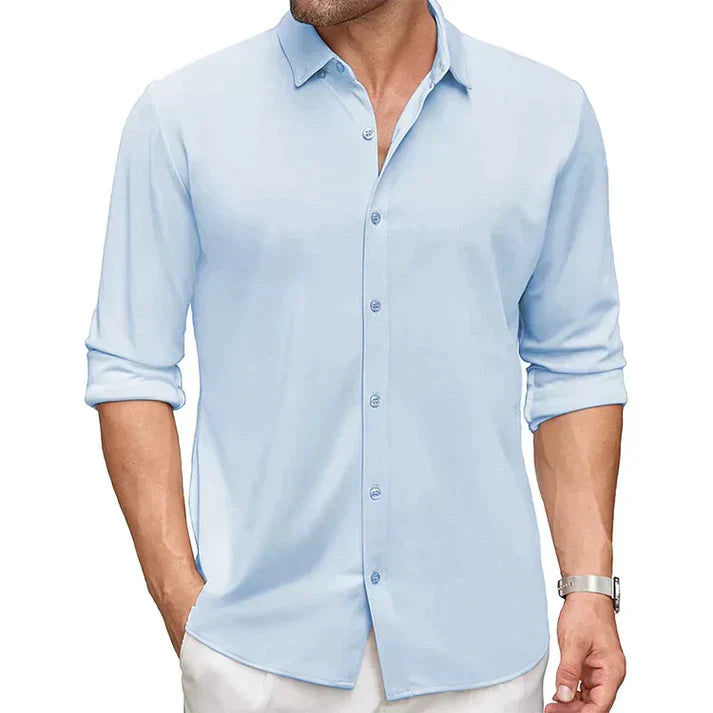 Waldo® | Long-Sleeved Casual Shirt With Button Placket