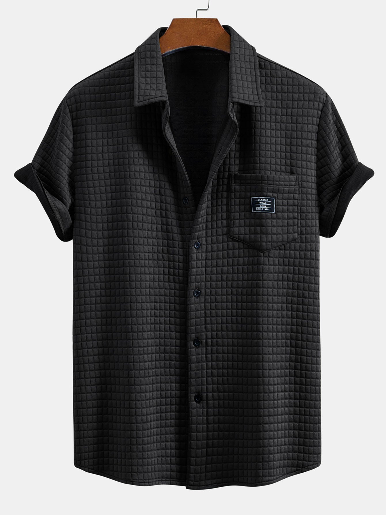 Amadou® | Short Sleeve Waffle Shirt