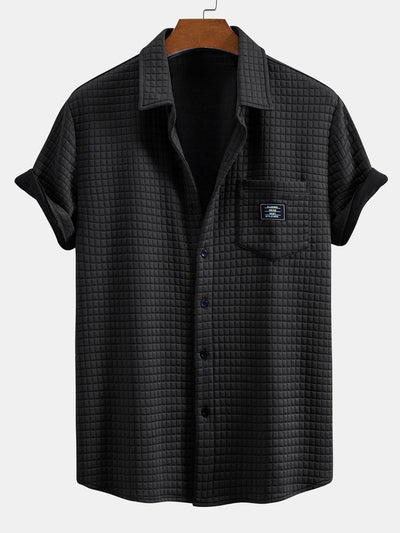 Amadou® | Short Sleeve Waffle Shirt