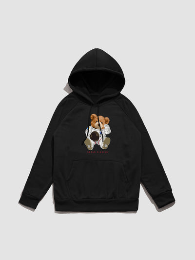 Justin | NASA Astronaut Bear Print Hoodie