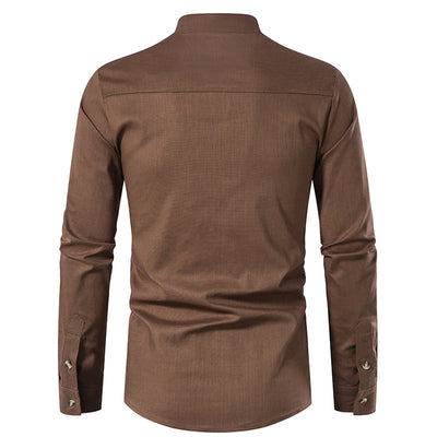 Joseph® | Men'S Solid Color Casual Button Down Shirt