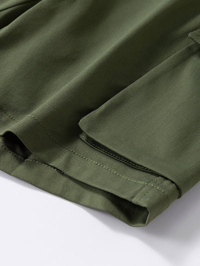 Camilo® | Drawstring Chino Cargo Shorts