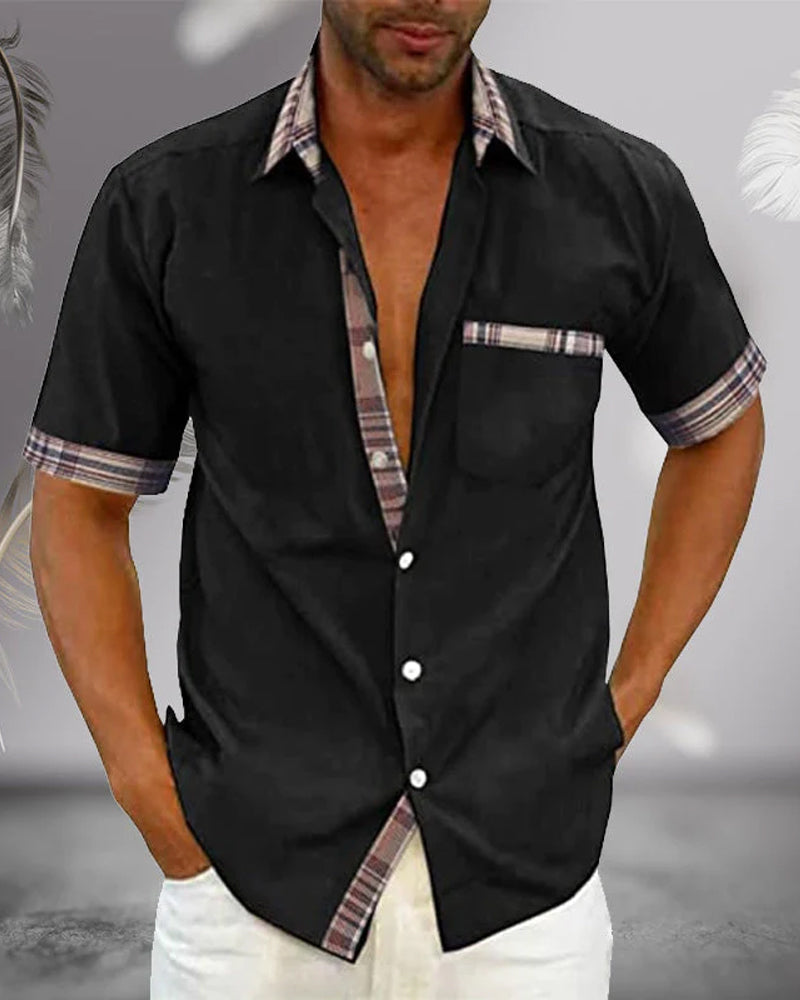 Fletcher® | Fashionable Men'S Shirt With Lens