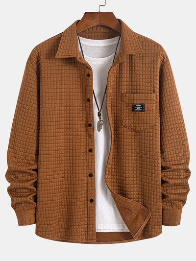 Tony® | Waffle Button Up Shirt