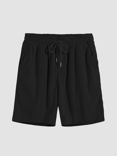 Eleazar® | Corduroy Drawstring Shorts