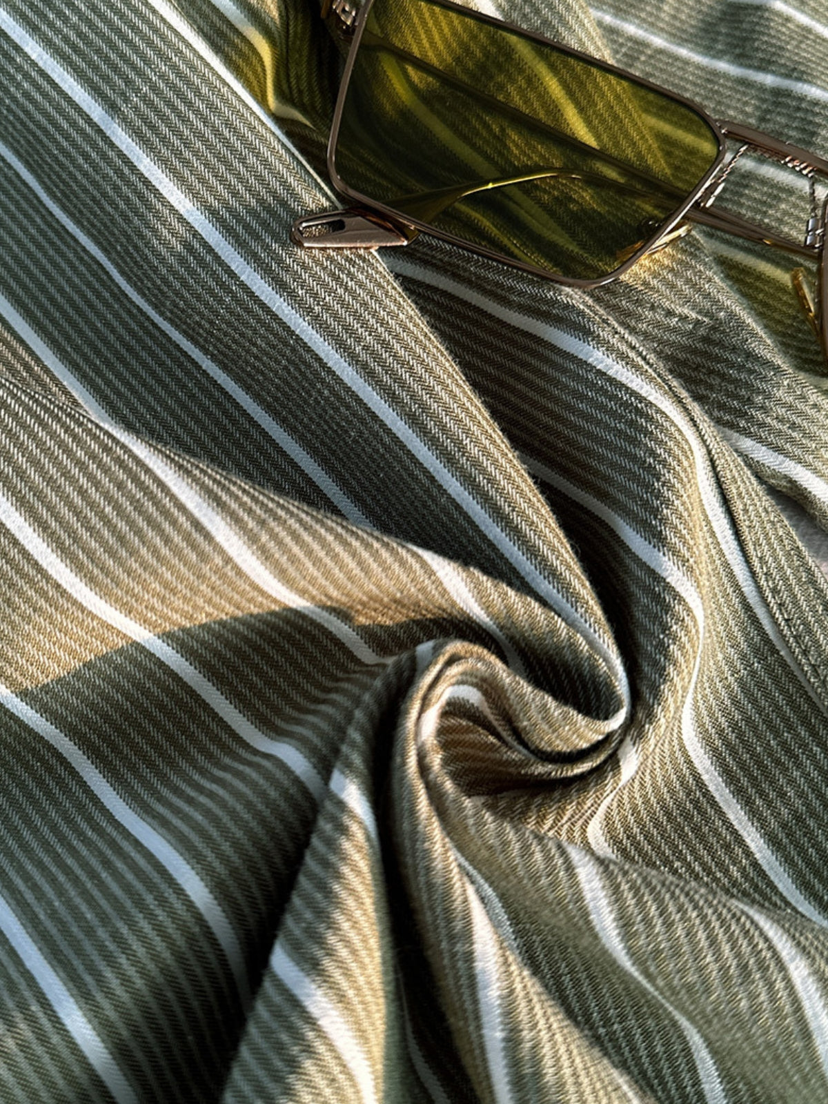 Bhoj® | MV Retro Italian Striped Slim Shirt