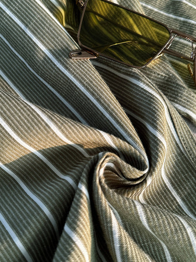 Bhoj® | MV Retro Italian Striped Slim Shirt