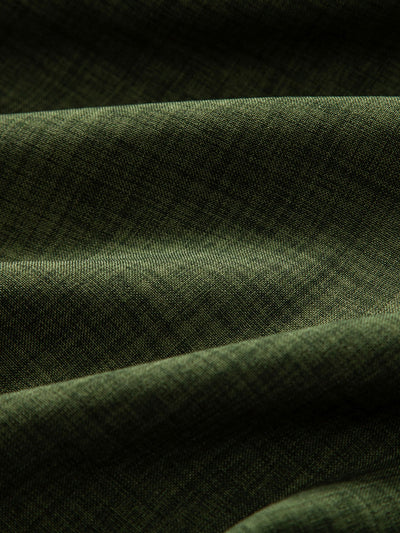 Scott® | Short Sleeve Stand Collar Shirt & Straight Leg Linen Pants