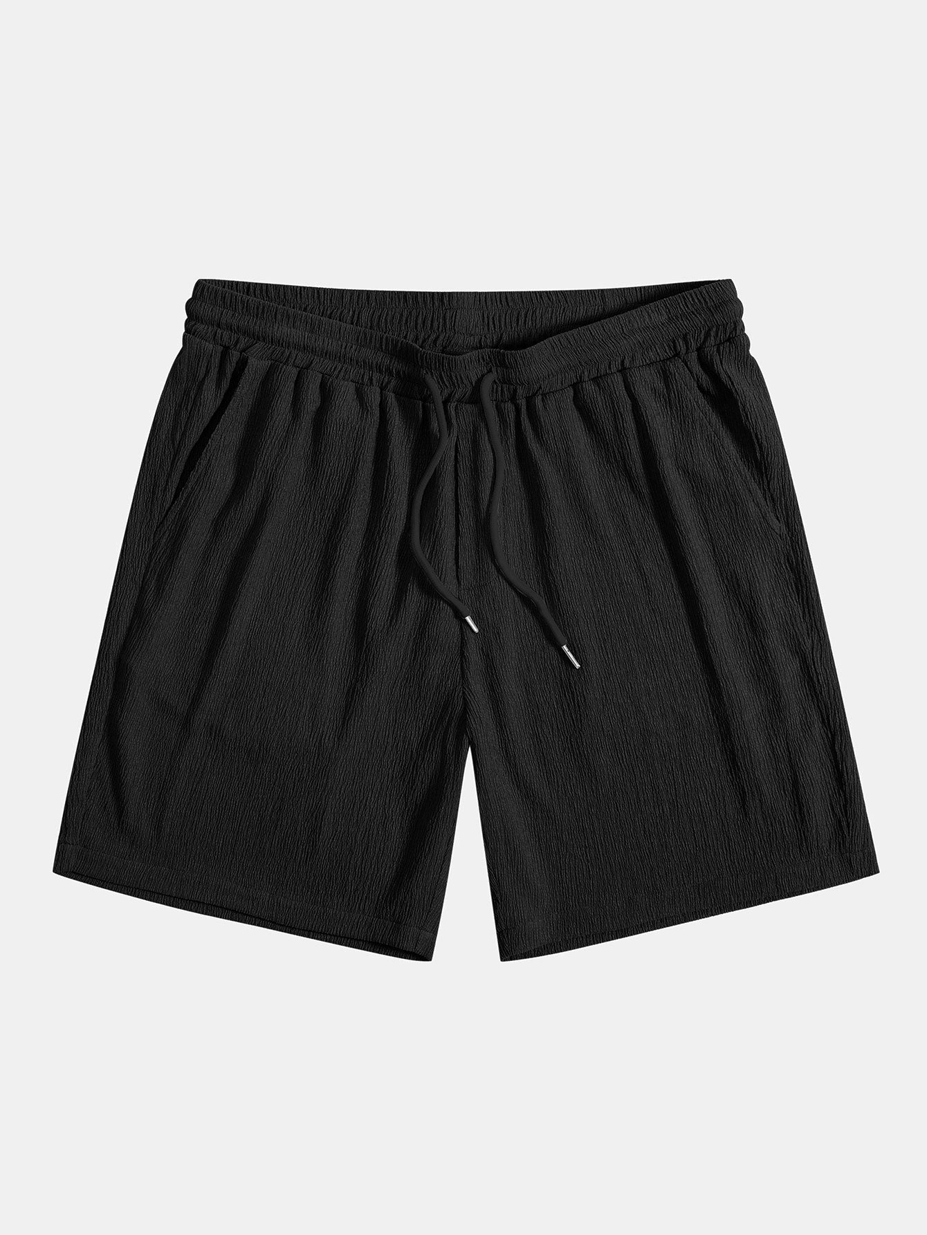 Jairo® | Wrinkled Textured Shorts