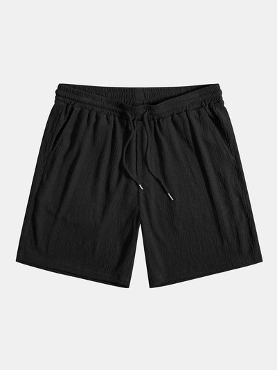 Jairo® | Wrinkled Textured Shorts