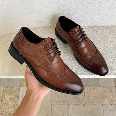 Zafar® | Pasera Genuine Leather Oxfords