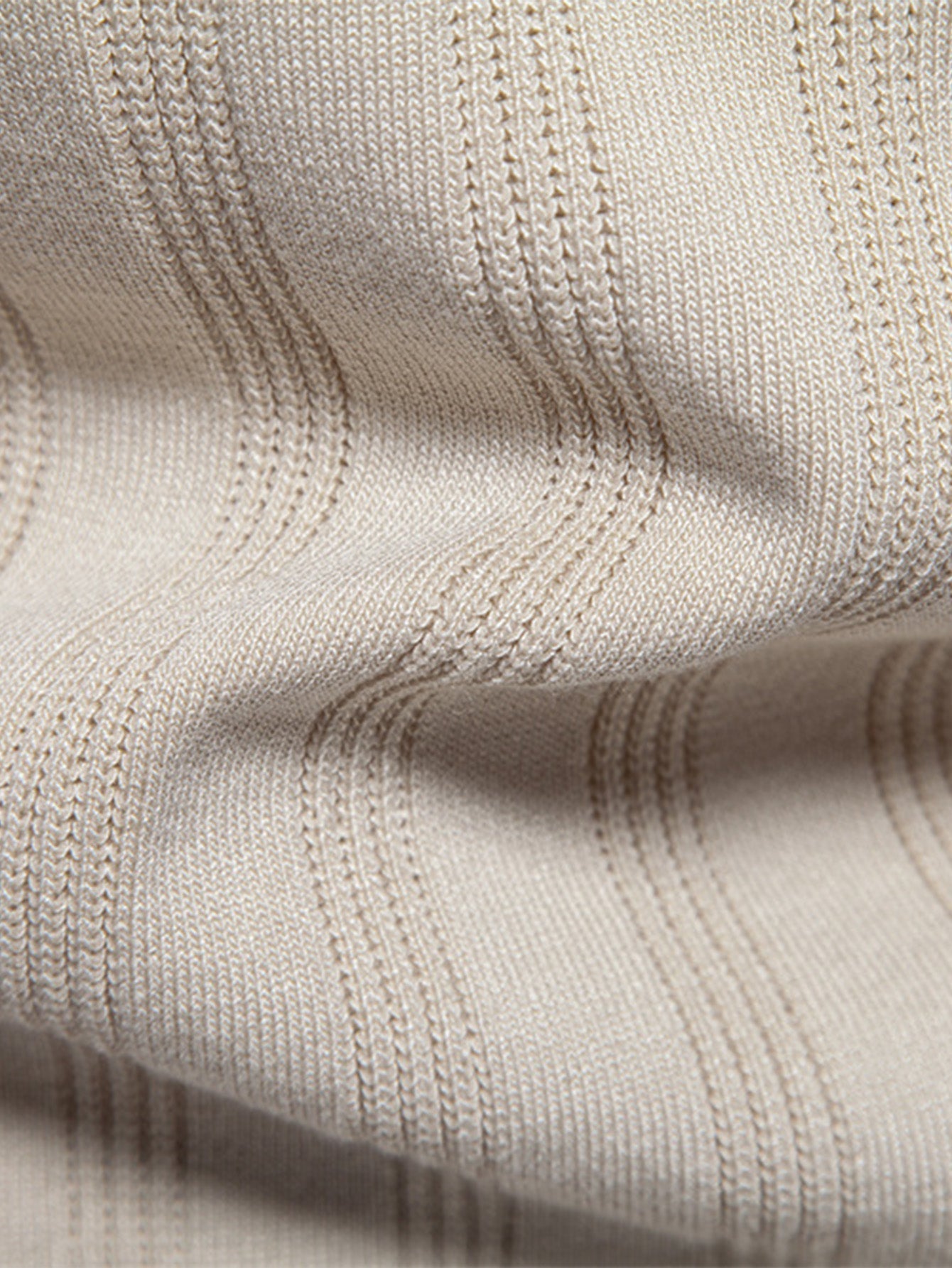 Gavin | Stripe Knit Polo Shirt