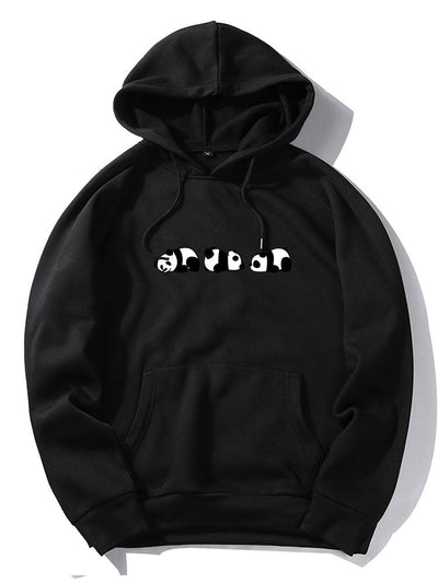 Walter | Rolling Panda Print Hoodie