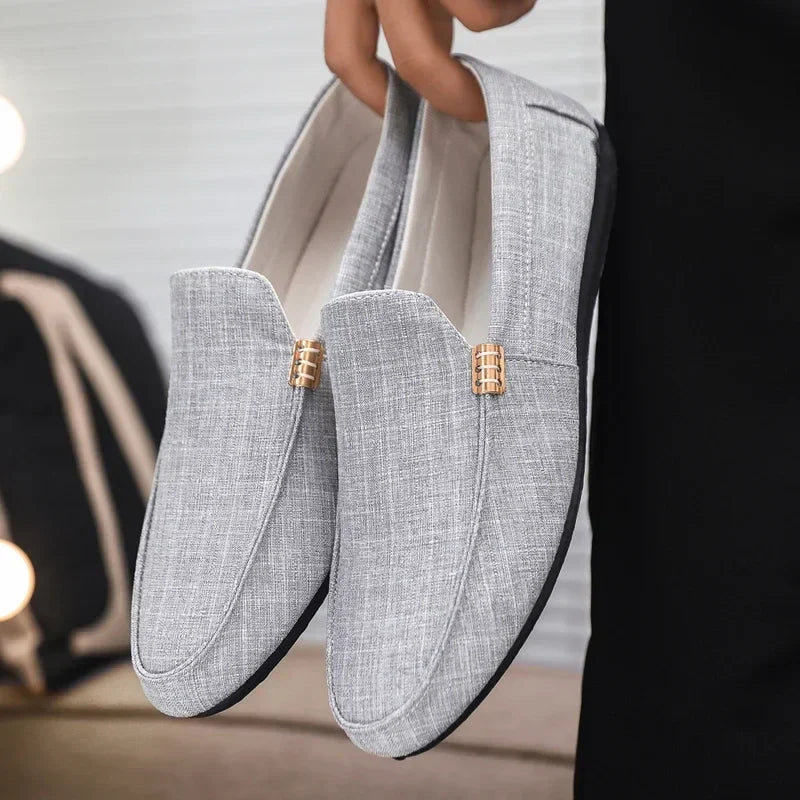 Atiyeh® | Krom Canvas Loafers