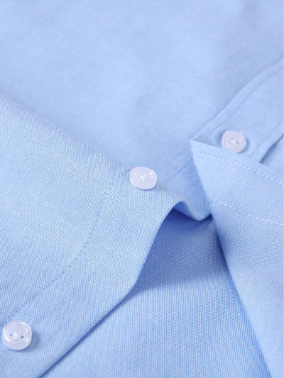 Fulvio® | Long Sleeve Pocket Button Up Oxford Shirt