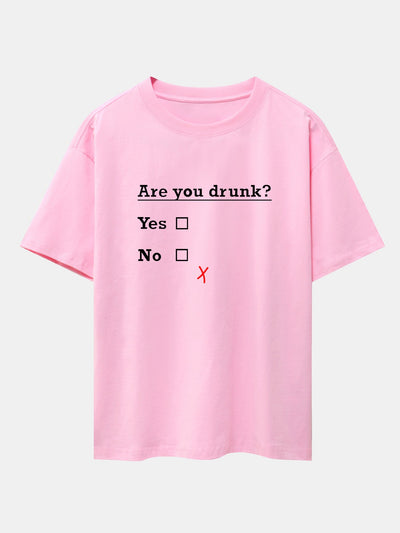 Naim® | Print Drop Shoulder Oversize T-Shirt