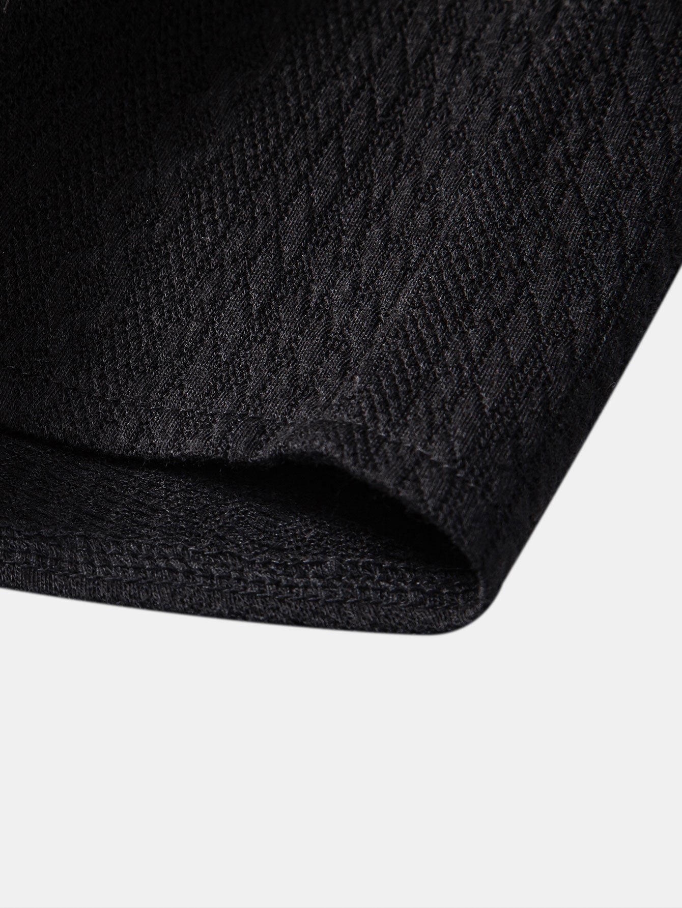 Asare® | Muscle Fit Jacquard Textured Shirt