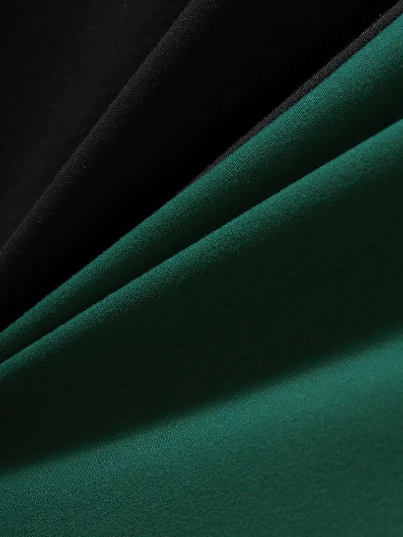 Silas® | Stylish color block t-shirt with short sleeves and a crew neck