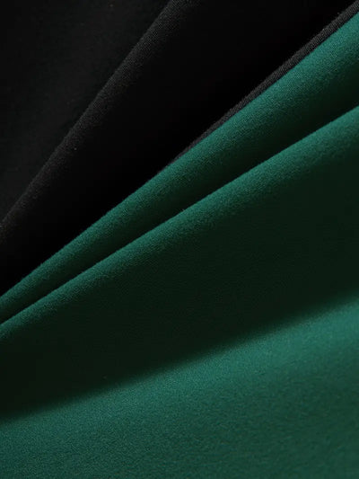 Silas® | Stylish color block t-shirt with short sleeves and a crew neck